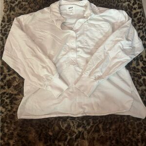 Aerie Women's White Long Sleeve Oversized SZ XXS